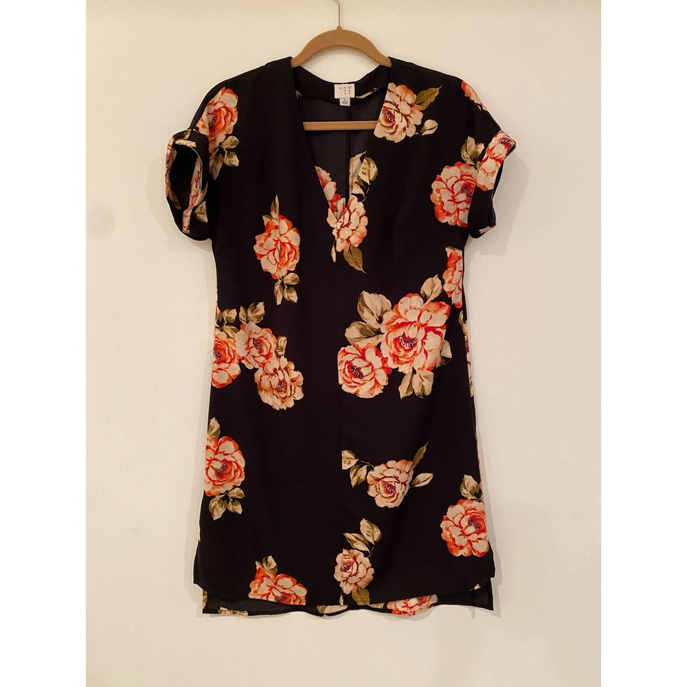 A New Day brand Black and floral dress size small